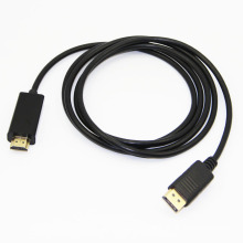 DisplayPort to HDMI Cable 1.8M 4K Male to Male DP to HDMI Adapter for HDTVs Projectors Displays